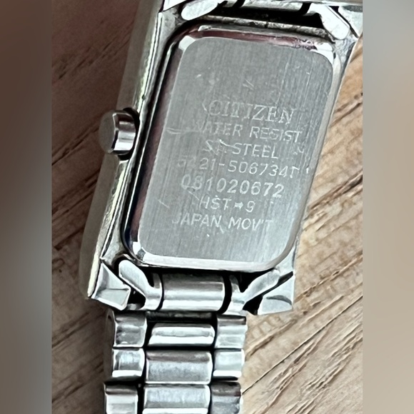 Citizen Ladies Watch Crystals Black Dial Stainless Bracelet and Case main image 4